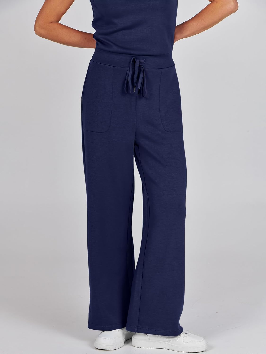 Womens Jumpsuits 2025 Casual Summer Dressy Romper Sleeveless Wide Leg Long Pants Outfits Fashion Travel Clothes