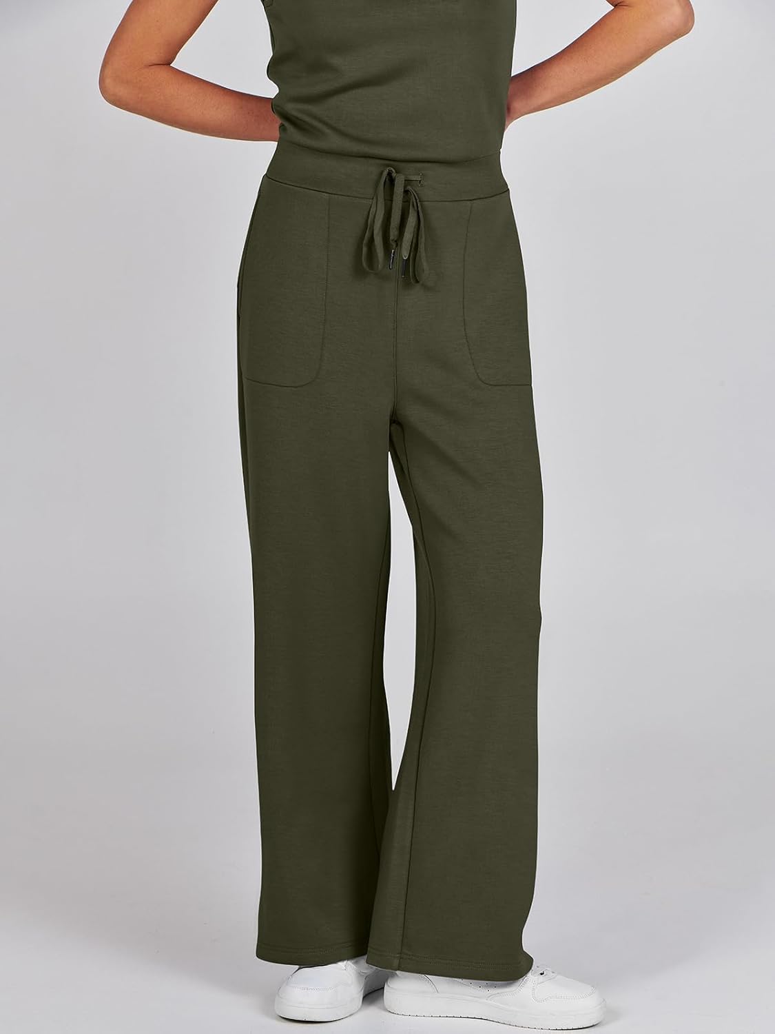Womens Jumpsuits 2025 Casual Summer Dressy Romper Sleeveless Wide Leg Long Pants Outfits Fashion Travel Clothes