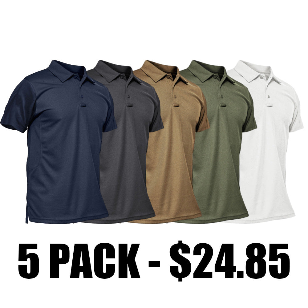 [Store 10th Anniversary Event]Men's Golf Quick Dry Polo Shirt
