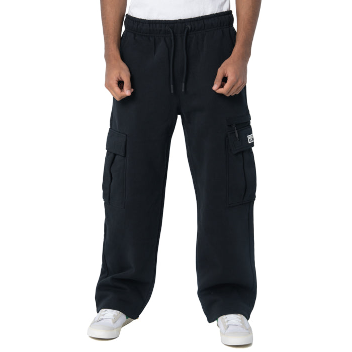 Men's Heavyweight Basic Open Leg Cargo Sweatpant