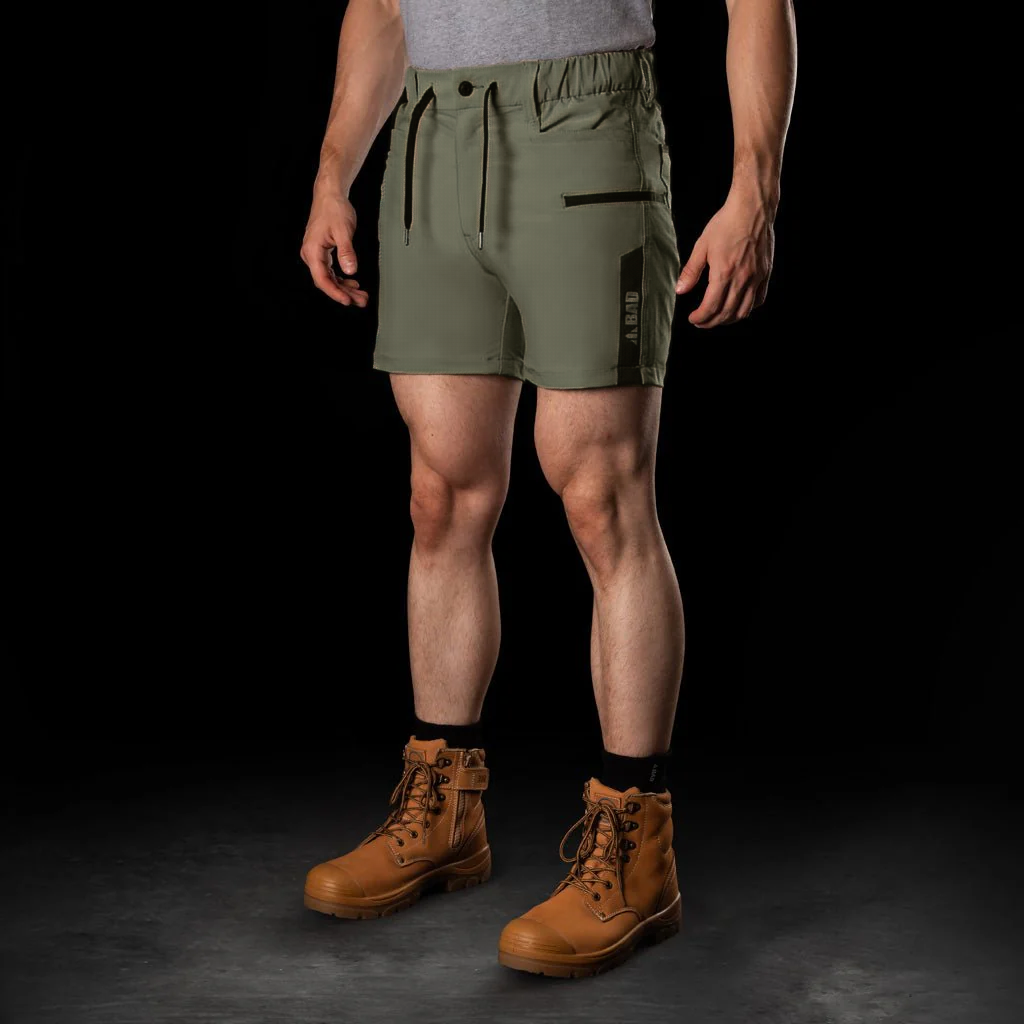 WATERPROOF ELASTIC WAIST SHORT SHORTS
