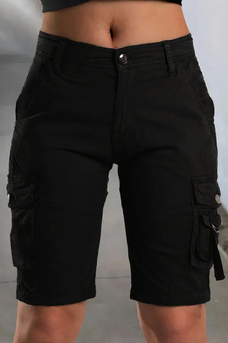 ⚡LIMITED SALE-Flap Pocket Design Bermuda Cargo Shorts