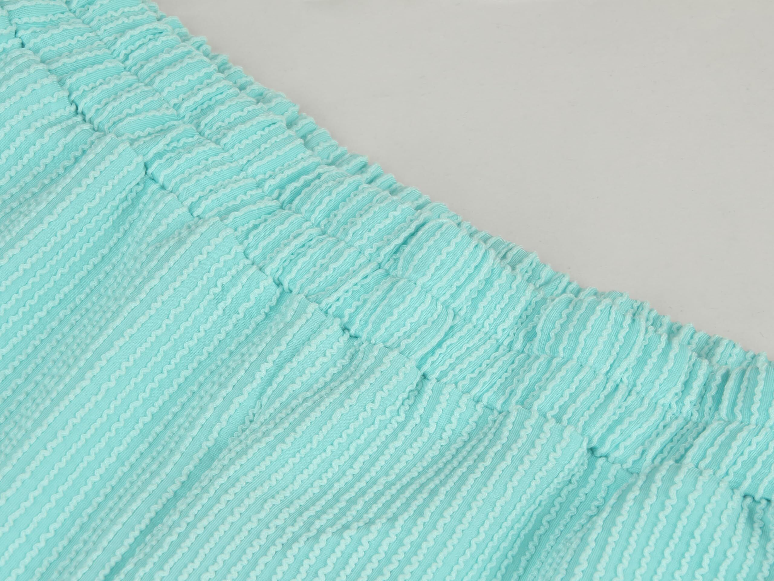 Women's Pocket Casual Short Sleeve T-shirt & Elastic Waist Shorts, Ribbed 2 Piece Sets