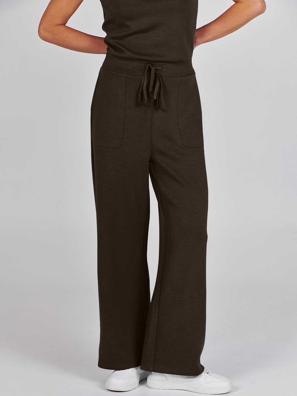 Womens Jumpsuits 2025 Casual Summer Dressy Romper Sleeveless Wide Leg Long Pants Outfits Fashion Travel Clothes