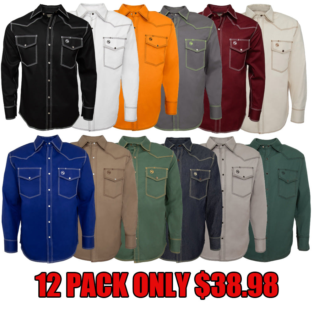 Classic Western Work Shirt (Non FR)