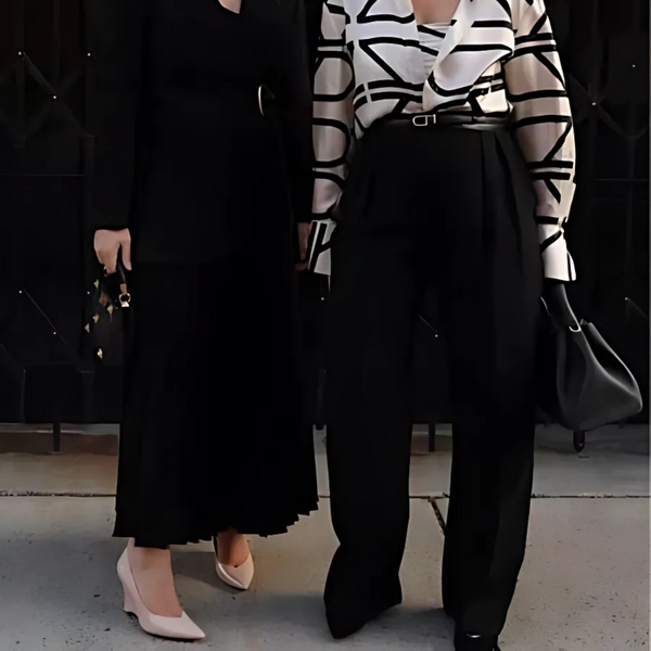 🔥 HOT SALE 50% OFF ✨ Crepe Pleated Women Trousers