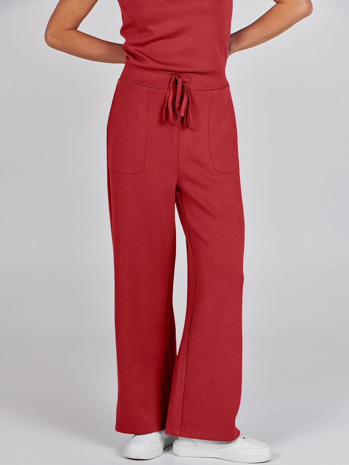 Womens Jumpsuits 2025 Casual Summer Dressy Romper Sleeveless Wide Leg Long Pants Outfits Fashion Travel Clothes