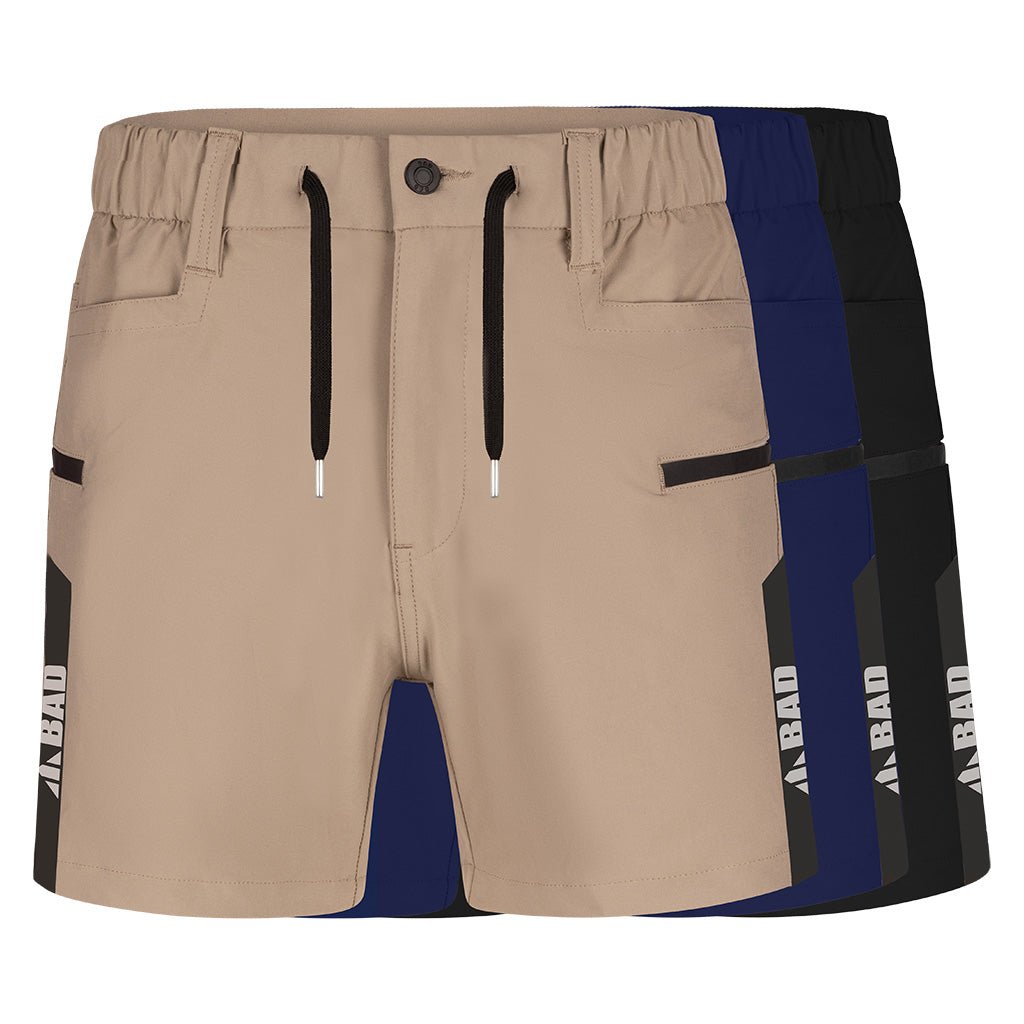 WATERPROOF ELASTIC WAIST SHORT SHORTS