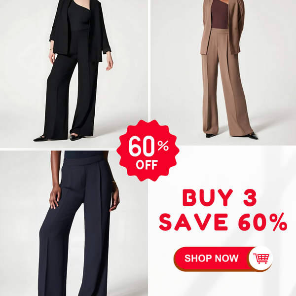 🔥 HOT SALE 50% OFF ✨ Crepe Pleated Women Trousers