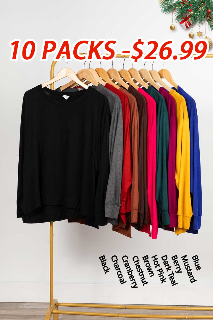 Super Soft Basic Dolman Sleeve Top