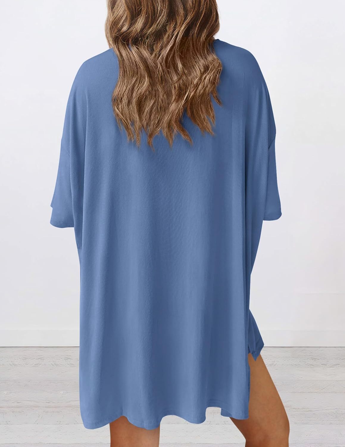 Women's Oversized Casual T-Shirt Shorts Suit Stretch Two-Piece Set