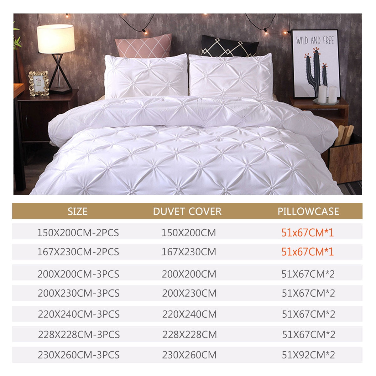 Luxury Bedding Set Duvet Cover With Pillowcase