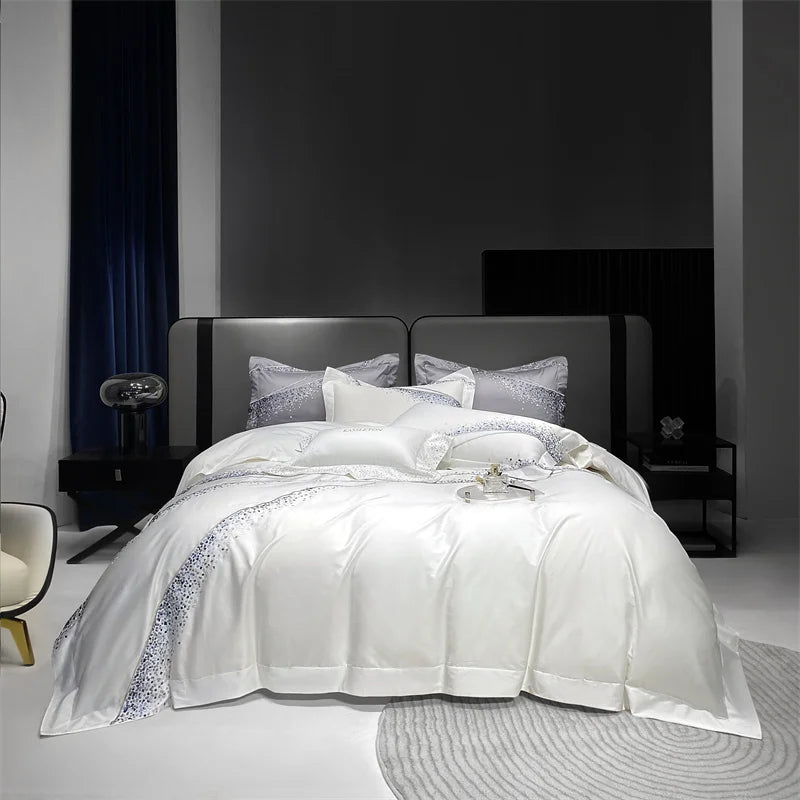 Egyptian Cotton Luxury  Duvet Cover Set