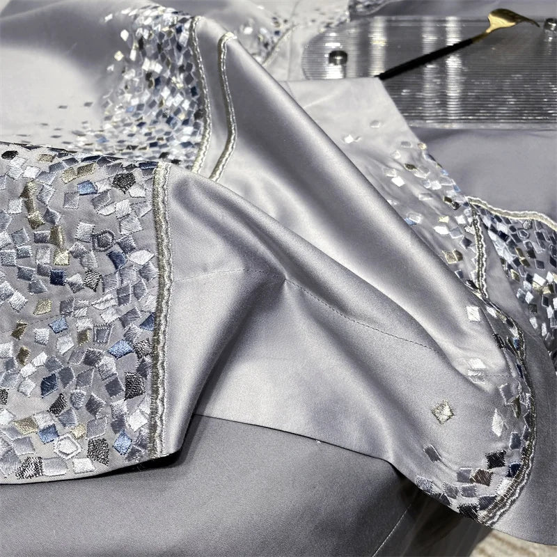 Egyptian Cotton Luxury  Duvet Cover Set