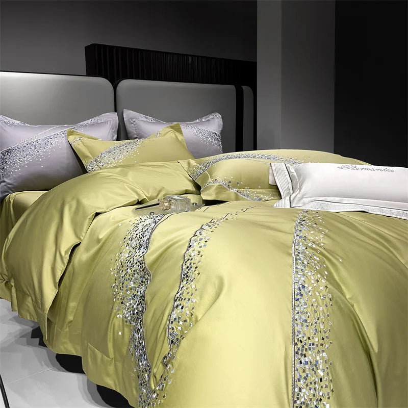 Egyptian Cotton Luxury  Duvet Cover Set