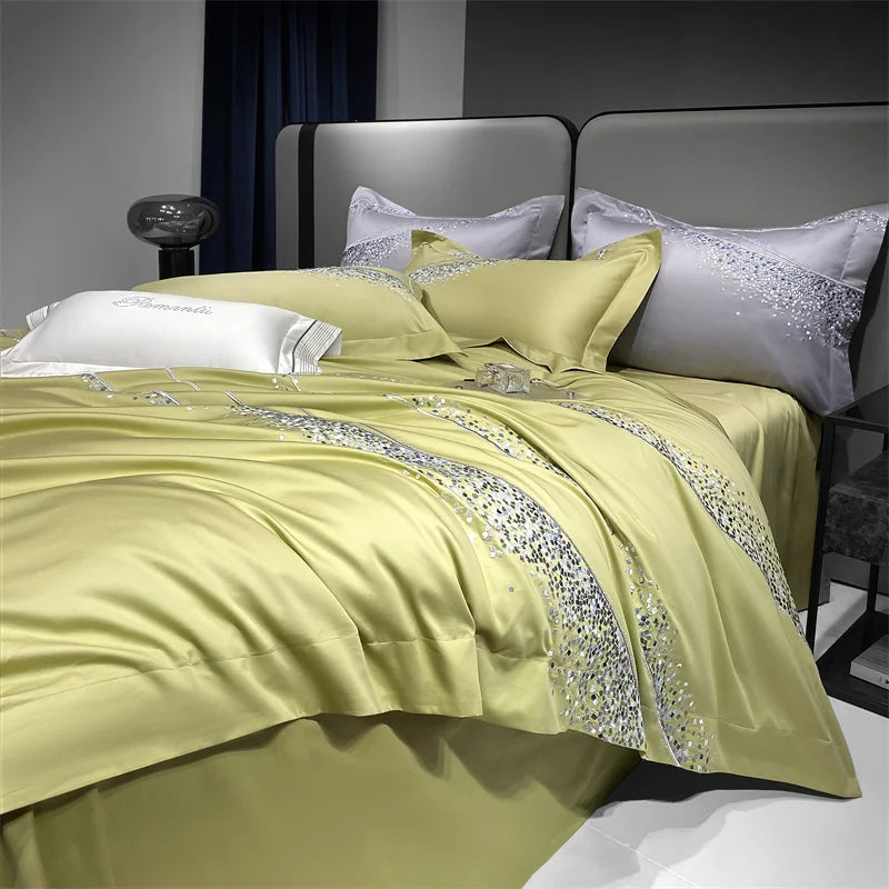 Egyptian Cotton Luxury  Duvet Cover Set