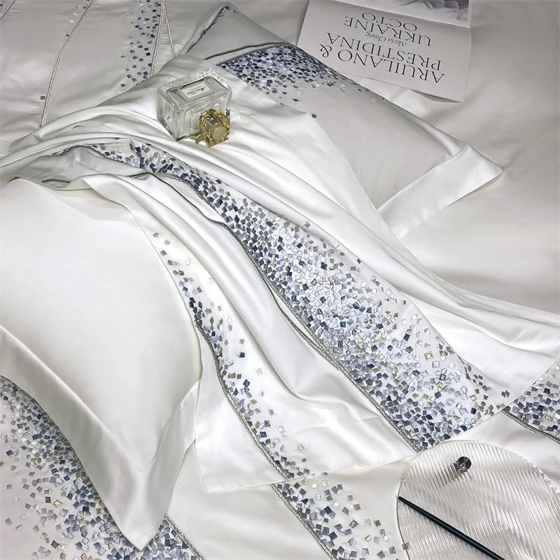 Egyptian Cotton Luxury  Duvet Cover Set