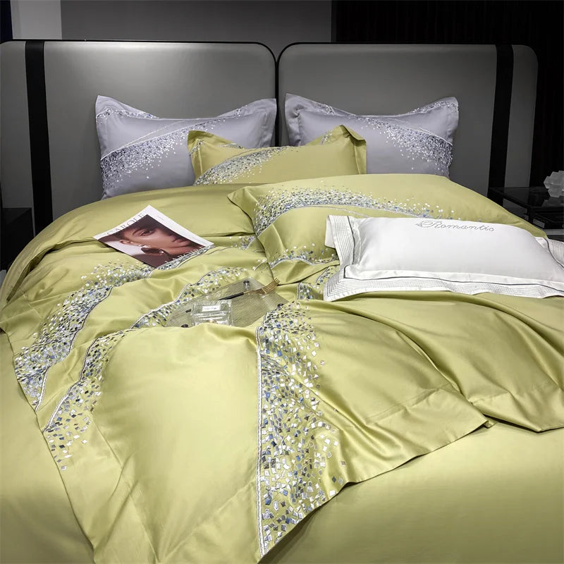 Egyptian Cotton Luxury  Duvet Cover Set