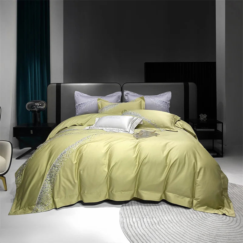 Egyptian Cotton Luxury  Duvet Cover Set