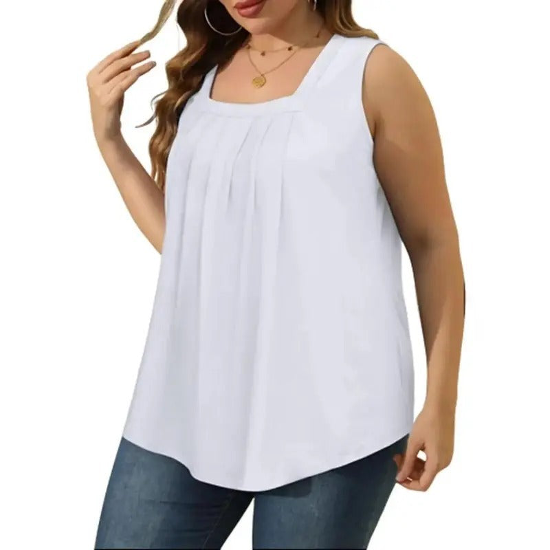Loose Fit Casual Sleeveless Soft Tank Tops
