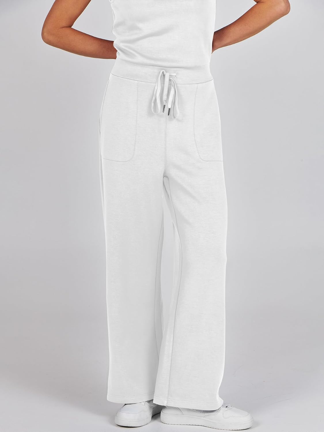Womens Jumpsuits 2025 Casual Summer Dressy Romper Sleeveless Wide Leg Long Pants Outfits Fashion Travel Clothes