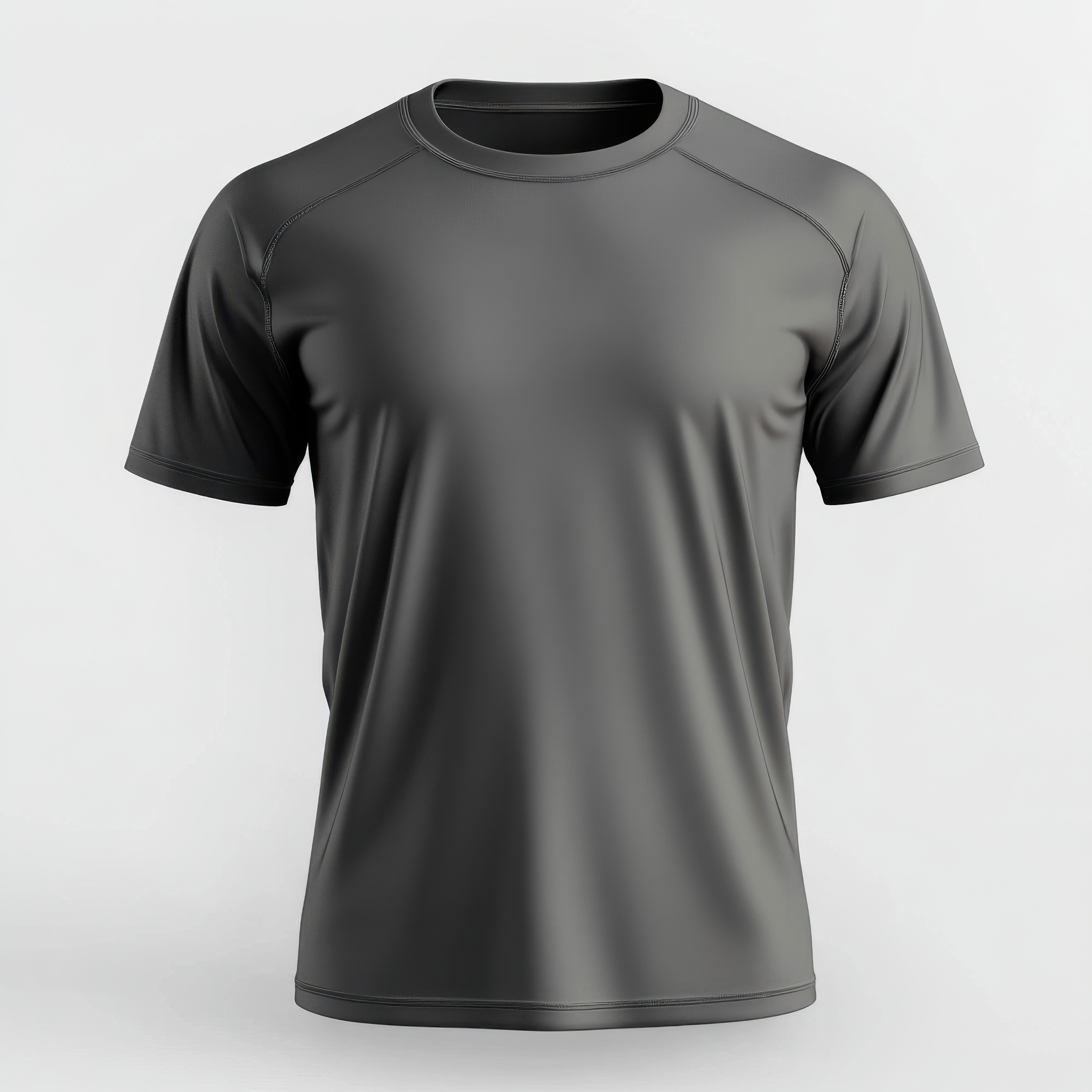 Men's short sleeve crew neck sports T-shirt