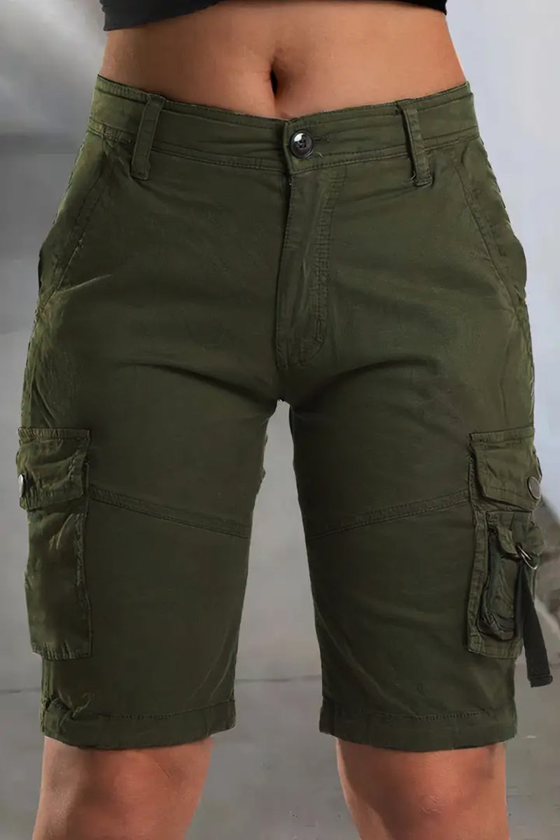 ⚡LIMITED SALE-Flap Pocket Design Bermuda Cargo Shorts