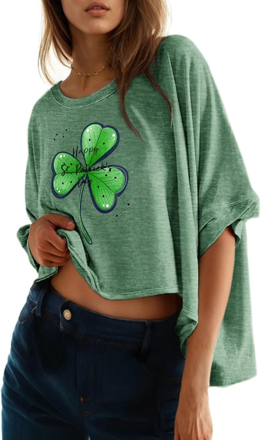Dokotoo Summer Shirts 2025 Womens Solid T Shirts for Women Loose Oversized Tops Basic Tee