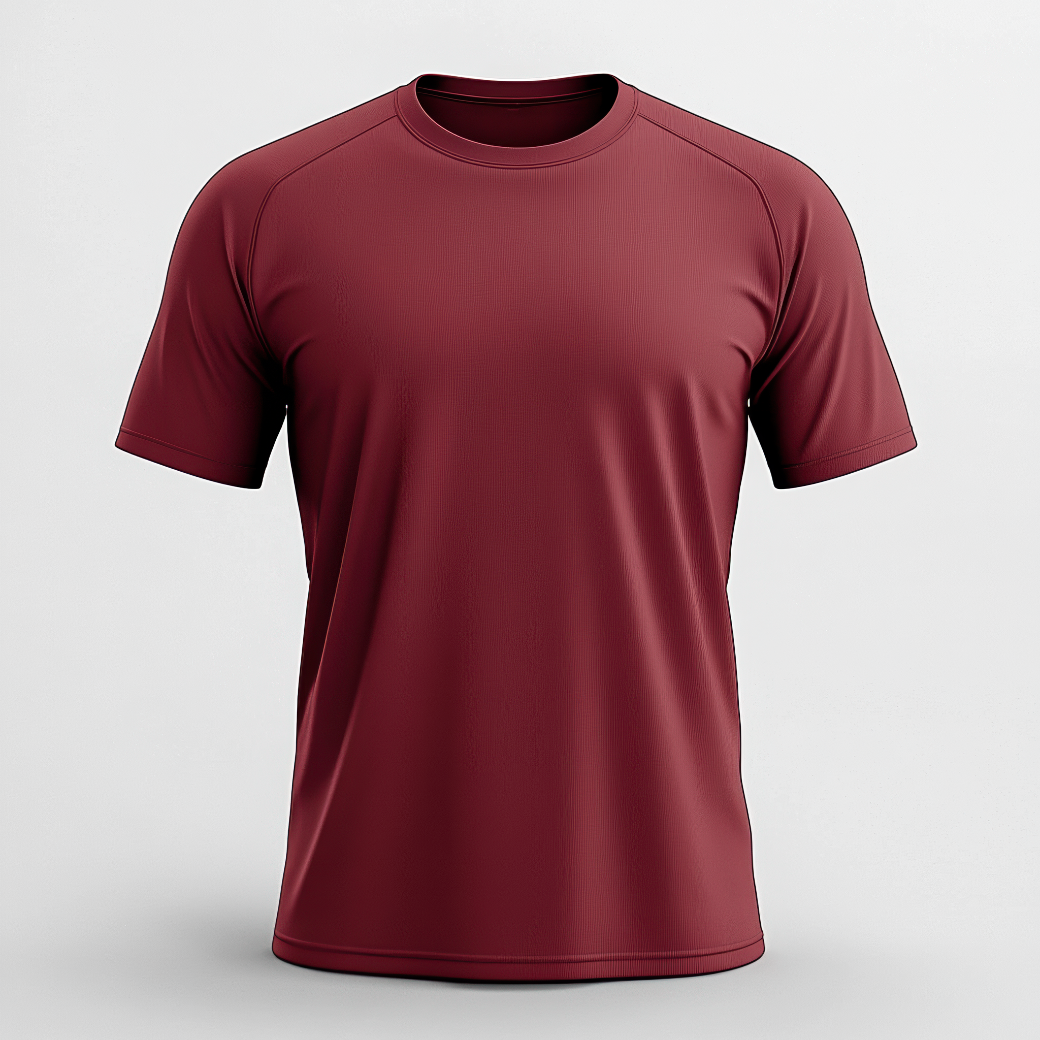 Men's short sleeve crew neck sports T-shirt
