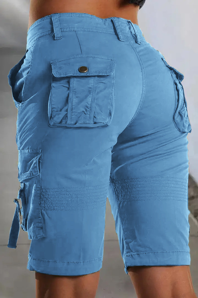 ⚡LIMITED SALE-Flap Pocket Design Bermuda Cargo Shorts
