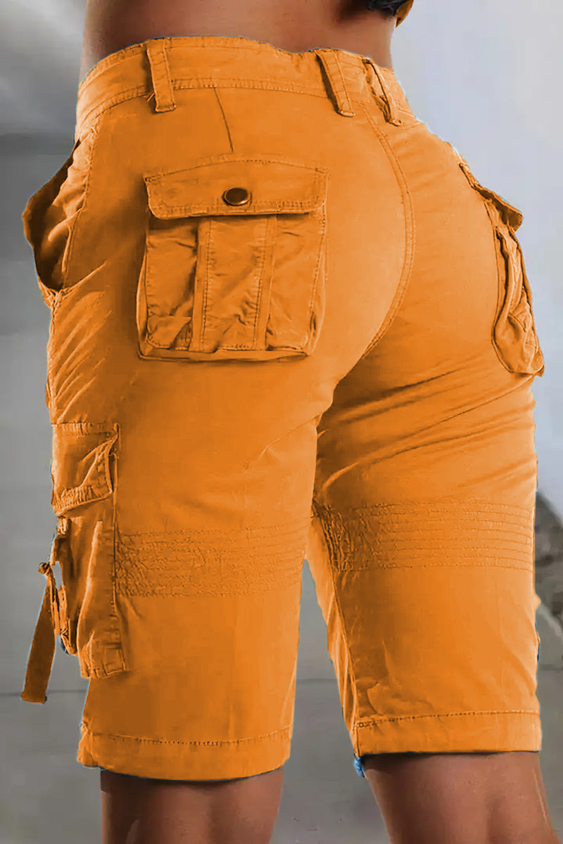 ⚡LIMITED SALE-Flap Pocket Design Bermuda Cargo Shorts
